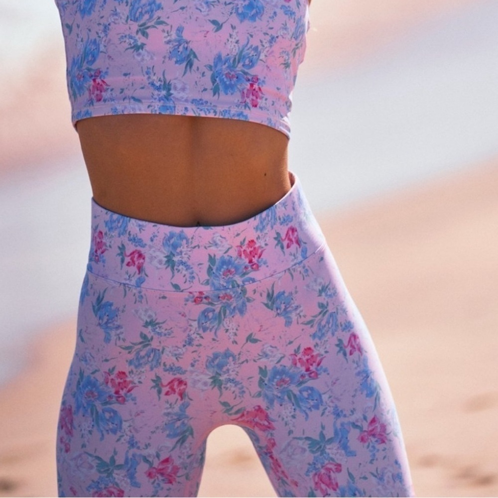 LoveShackFancy x Bandier Bliss Leggings XS - Picture 2 of 3